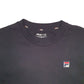 Mens Black Fila  Crewneck Jumper