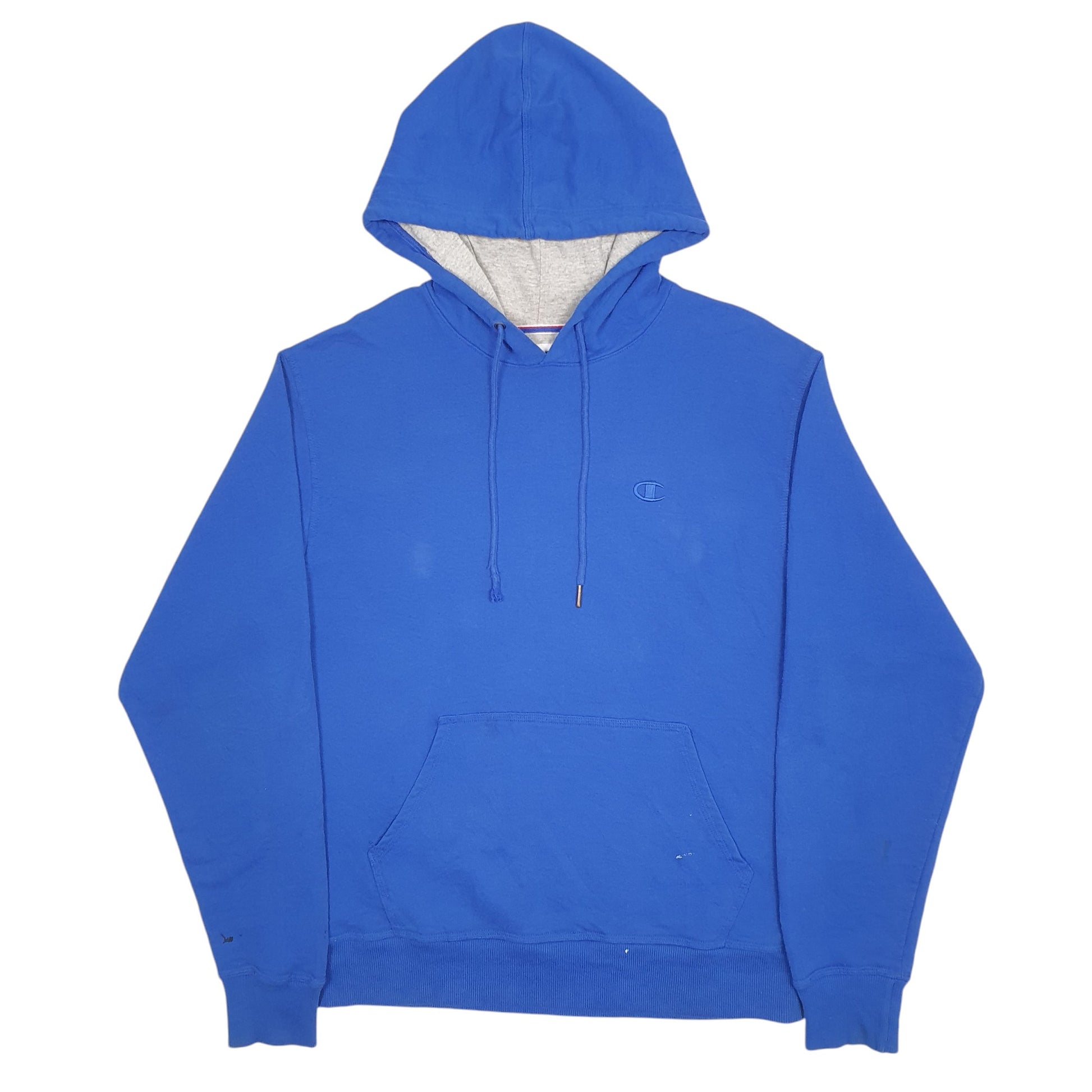Mens Blue Champion  Hoodie Jumper