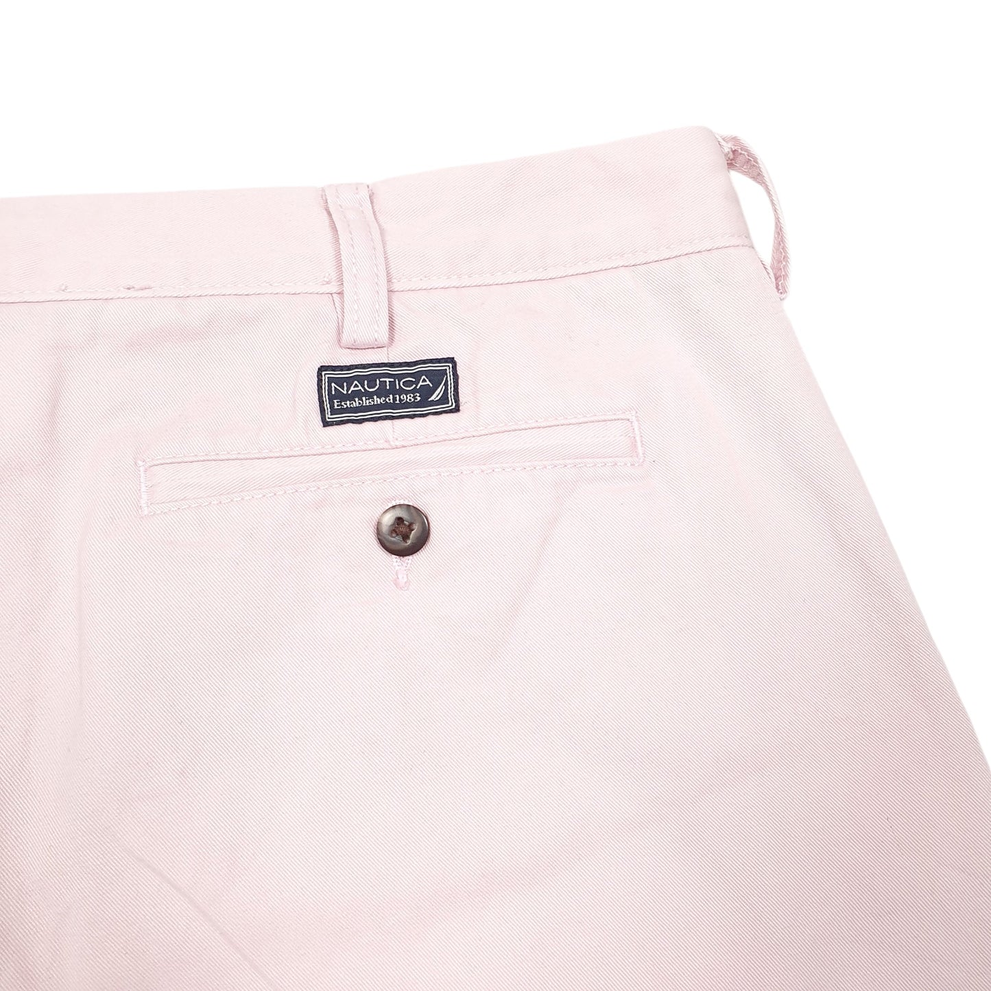 Mens Pink Nautica  Chino Shorts