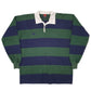 Mens Green Canterbury  Long Sleeve Polo Shirt
