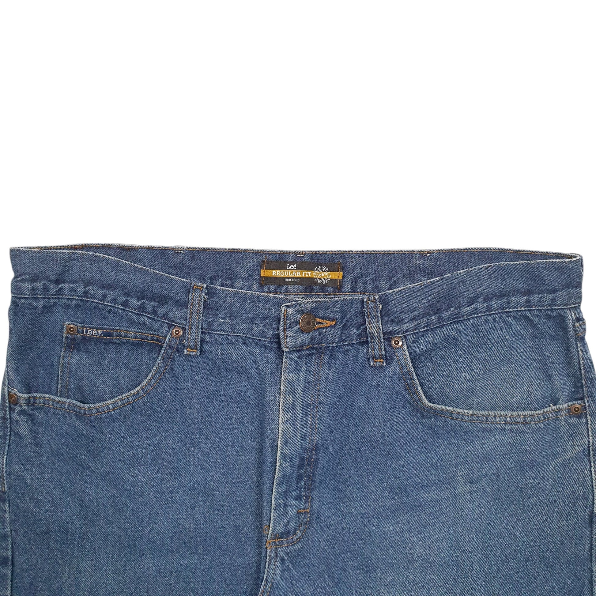 Mens Blue Lee  Casual JeansW40 L29