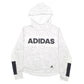Womens Grey Adidas  Hoodie Jumper