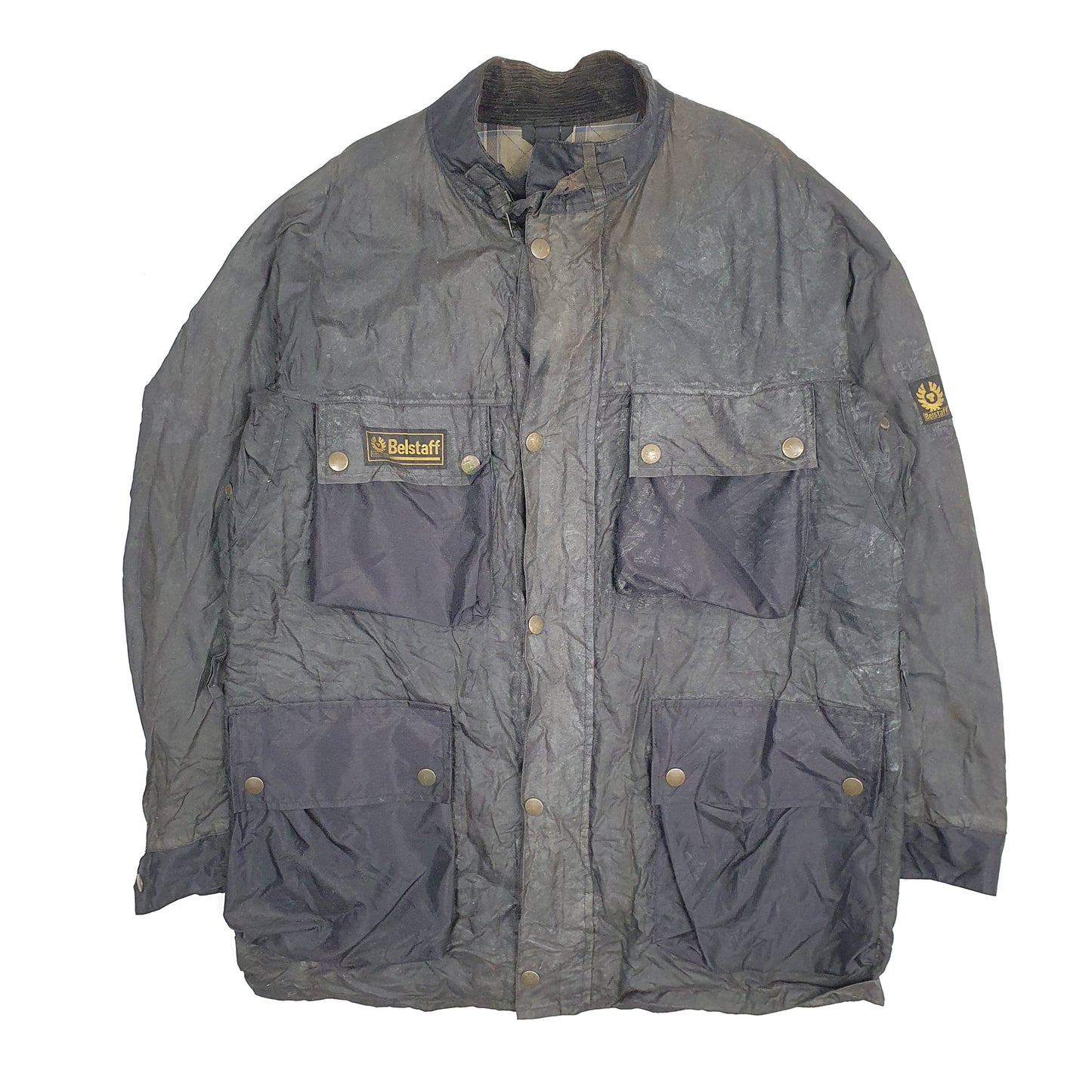 Mens Black Belstaff Trialmaster XL500 Vintage 1980s  Coat