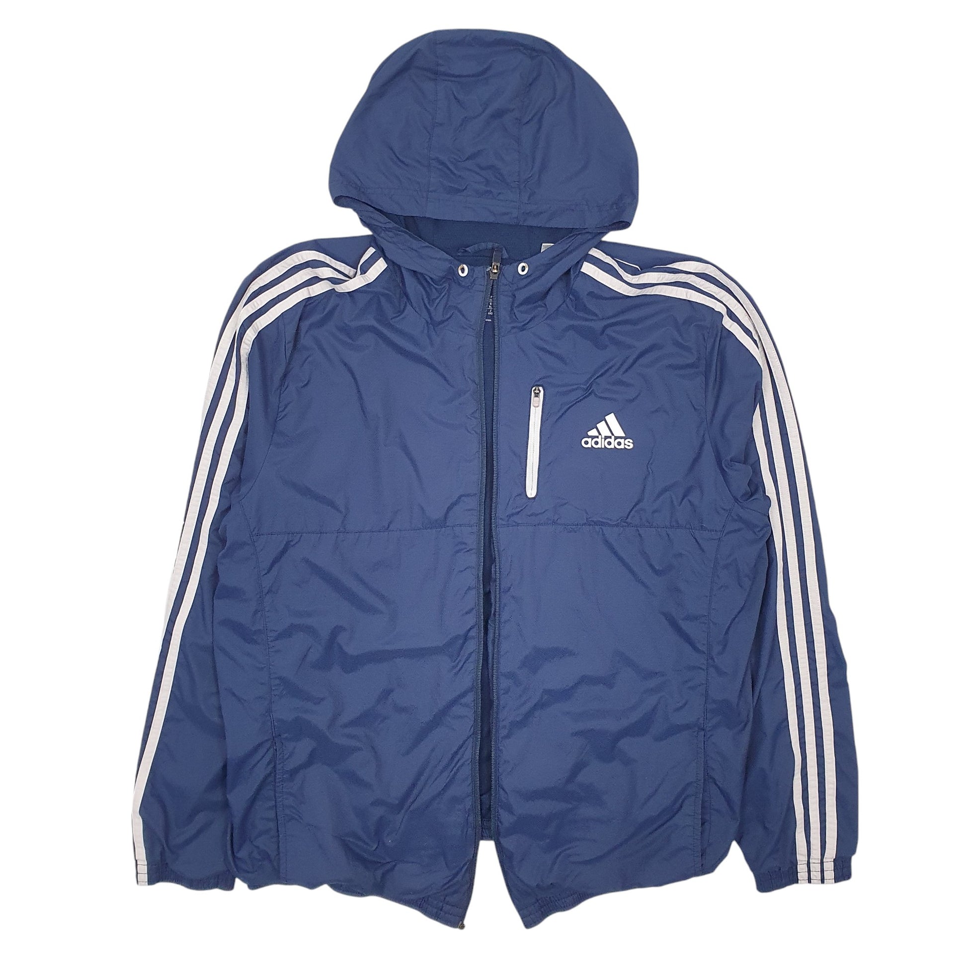 Mens Navy Adidas   Coat