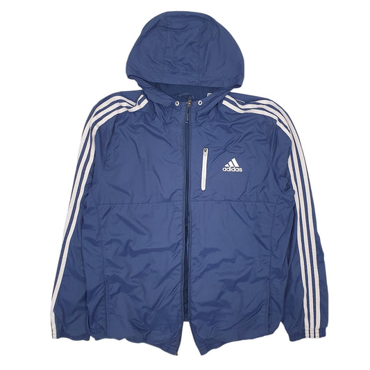 Mens Navy Adidas   Coat