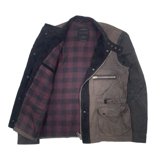 Mens Grey All Saints   Coat