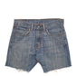 Womens Blue Levis 505 Denim Shorts
