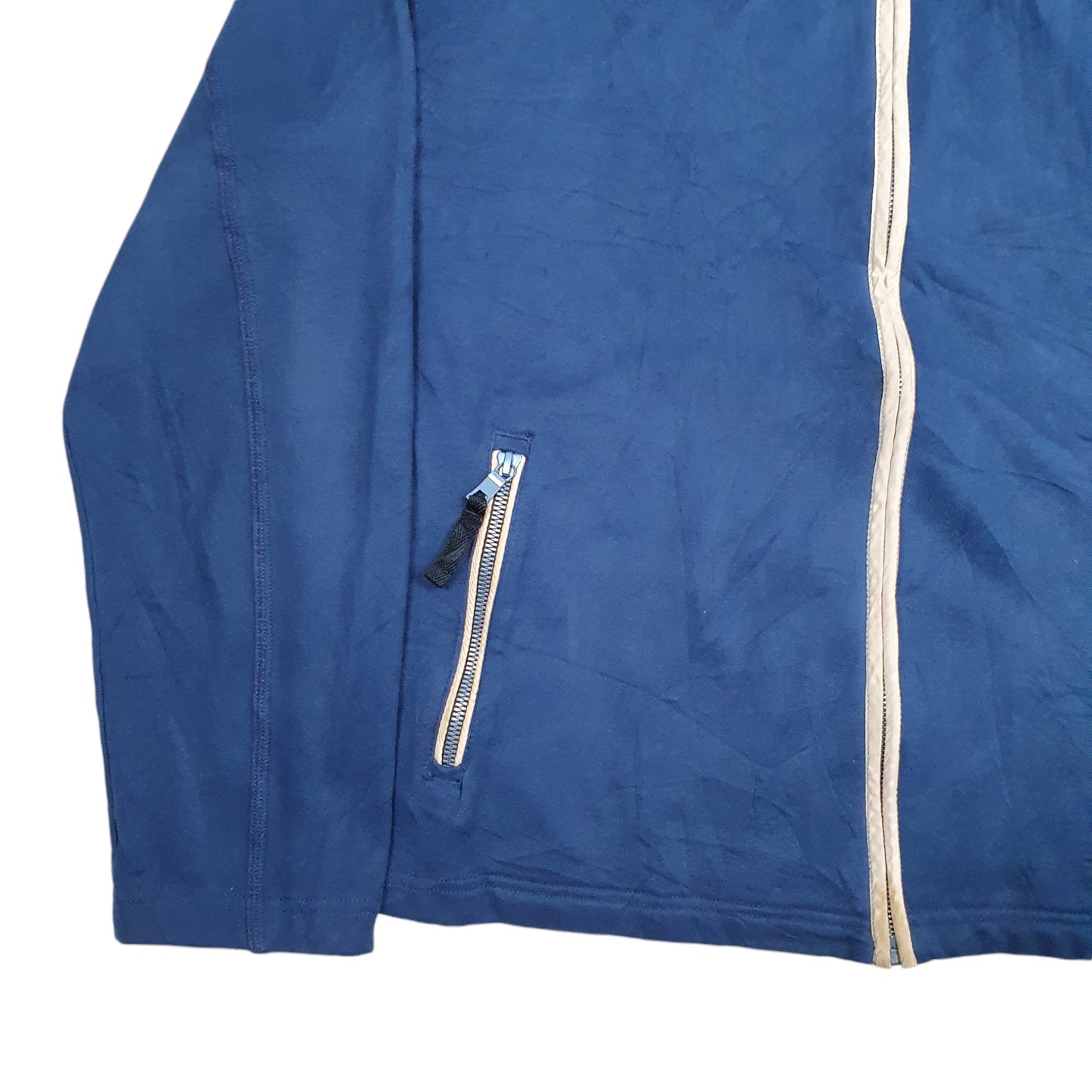 Mens Blue Nautica  Full Zip Jumper