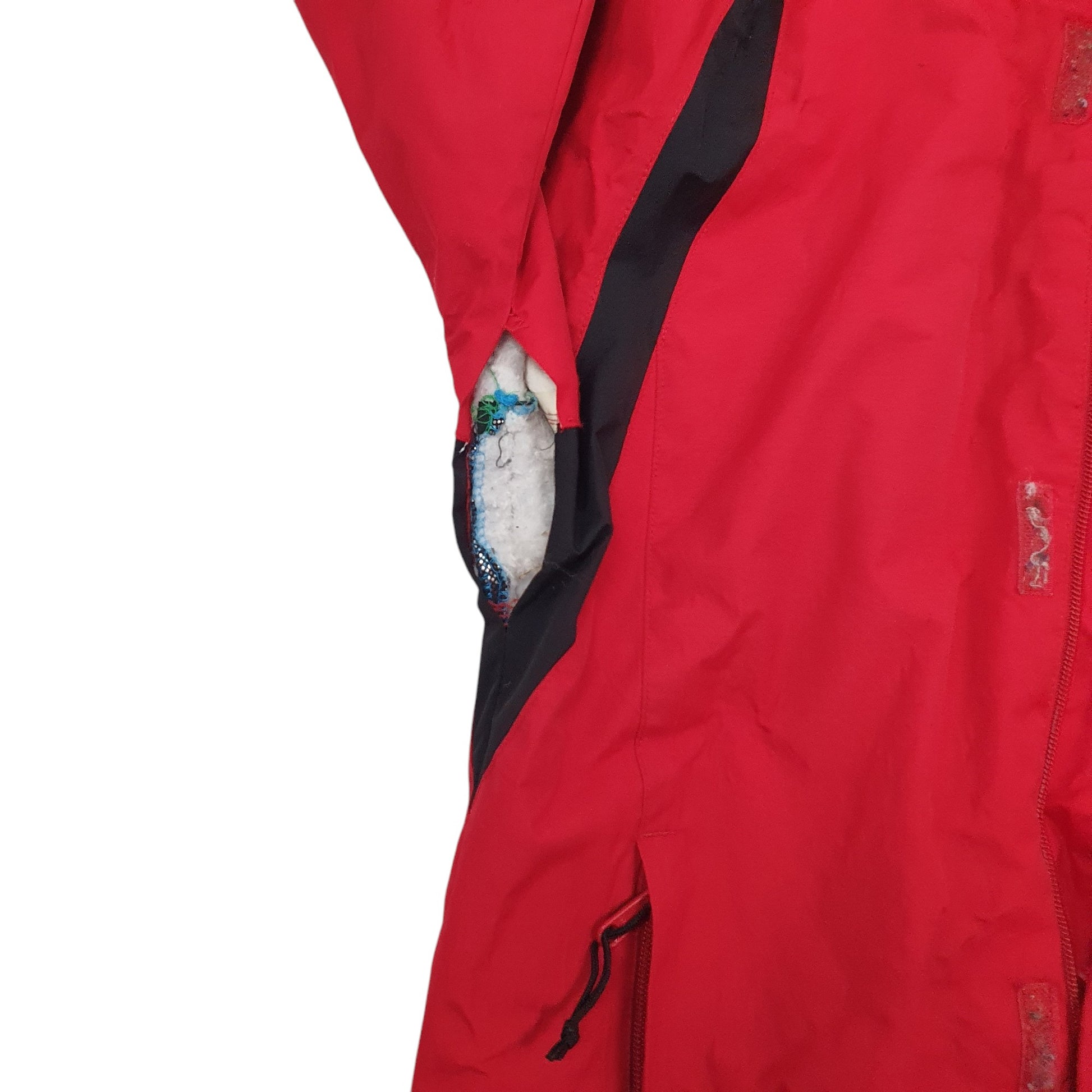 Womens Red Columbia Sportswear Company Padded Hoodie Coat