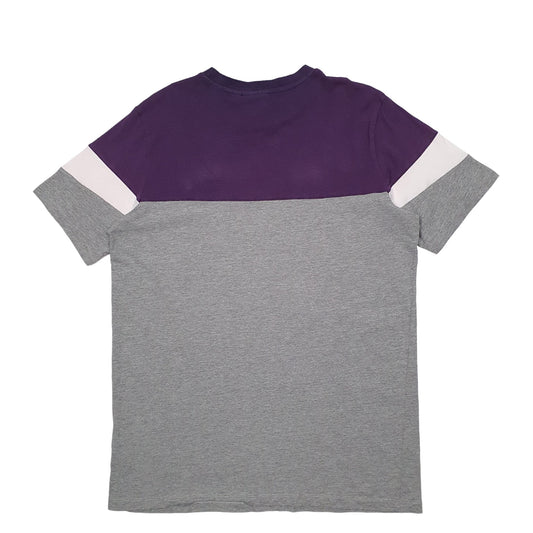 Mens Grey Lacoste  Short Sleeve T Shirt