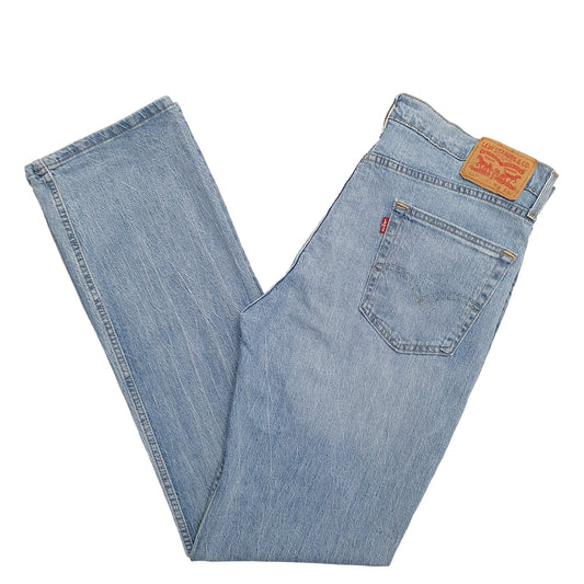 Mens Blue Levis  527 JeansW34 L34
