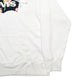 Womens White Levis Floral Hoodie Jumper