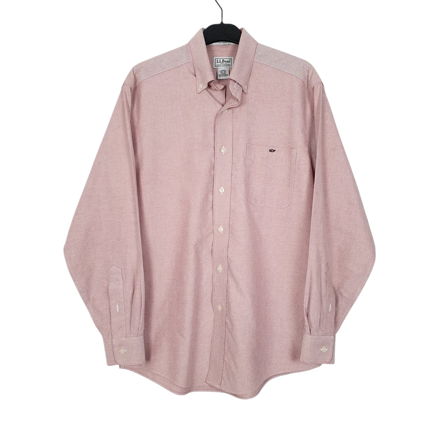 Mens Pink L.L.Bean  Long Sleeve Shirt
