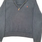 Mens Navy Polo Ralph Lauren Knit Quarter Zip Jumper