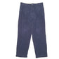 Mens Navy Izod Double Pleated Corduroy Trousers