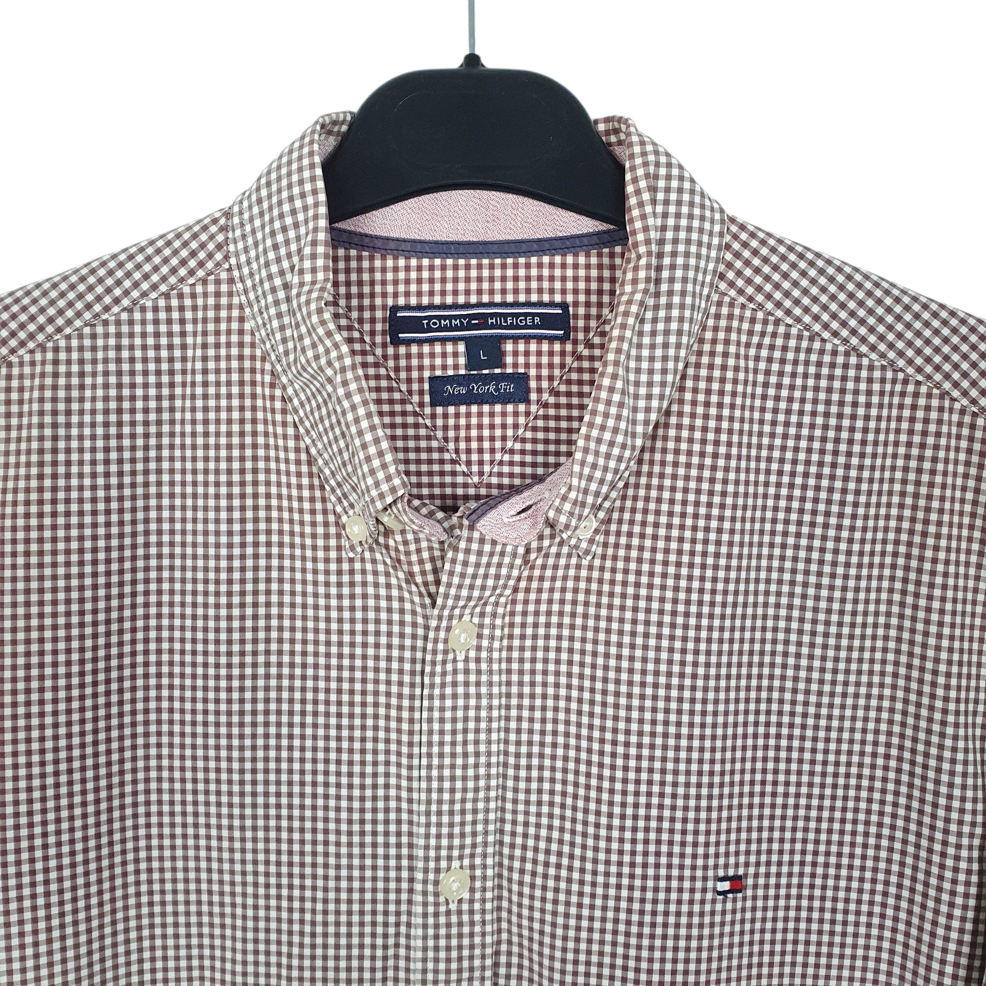 Mens White Tommy Hilfiger New York Long Sleeve Shirt