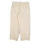 Mens Cream Polo Ralph Lauren Vintage 80s Double Pleated Chino Trousers