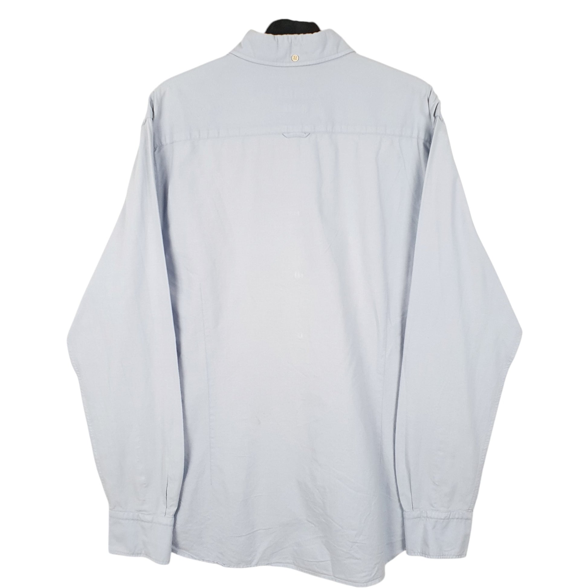 Mens Blue Massimo Dutti  Long Sleeve Shirt