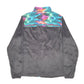 Womens Black Fila Sport Rave Festival Aztec Full Zip Jumper