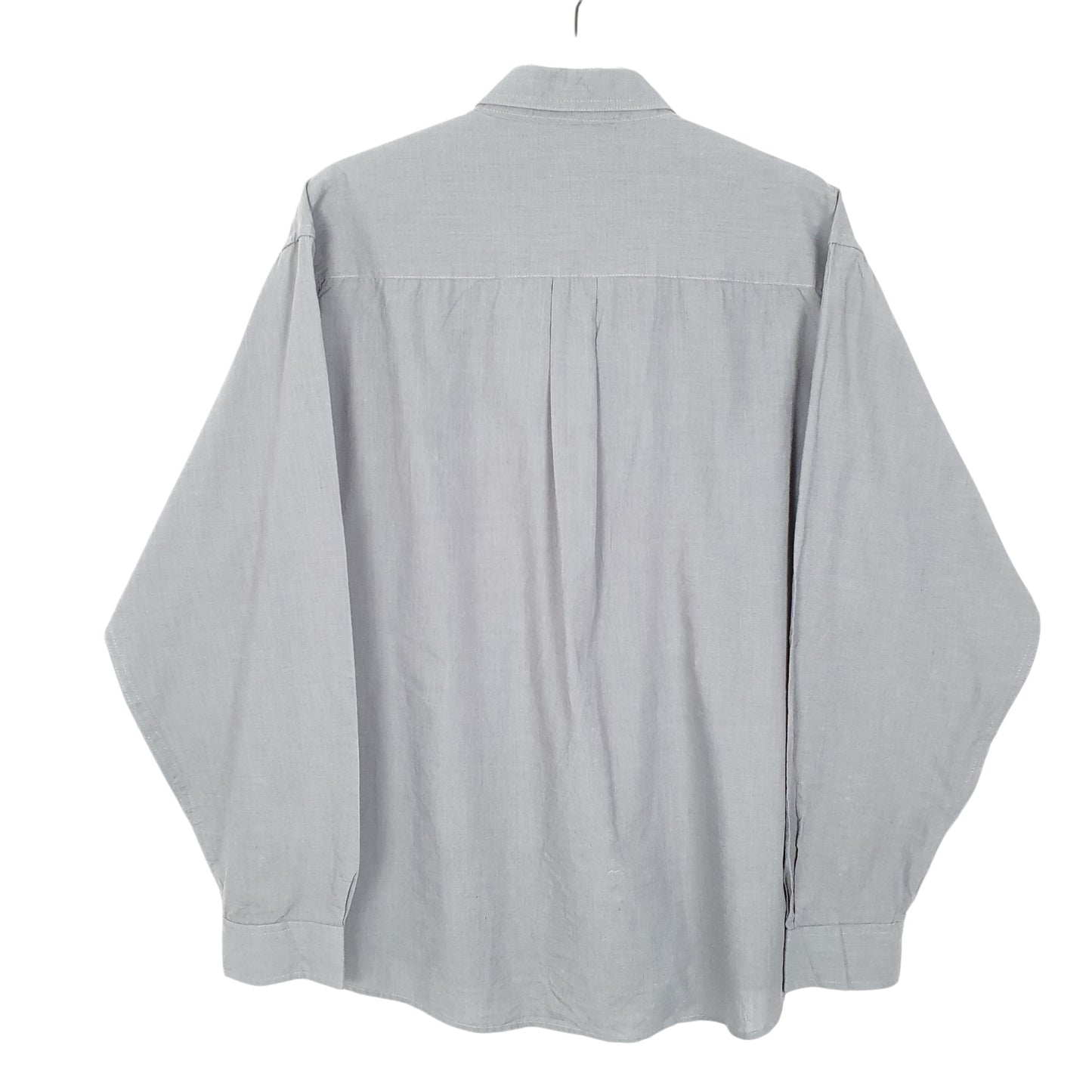 Mens Grey Polo Sur Sport Long Sleeve Shirt