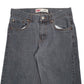 Mens Grey Levis  550 JeansW28 L28