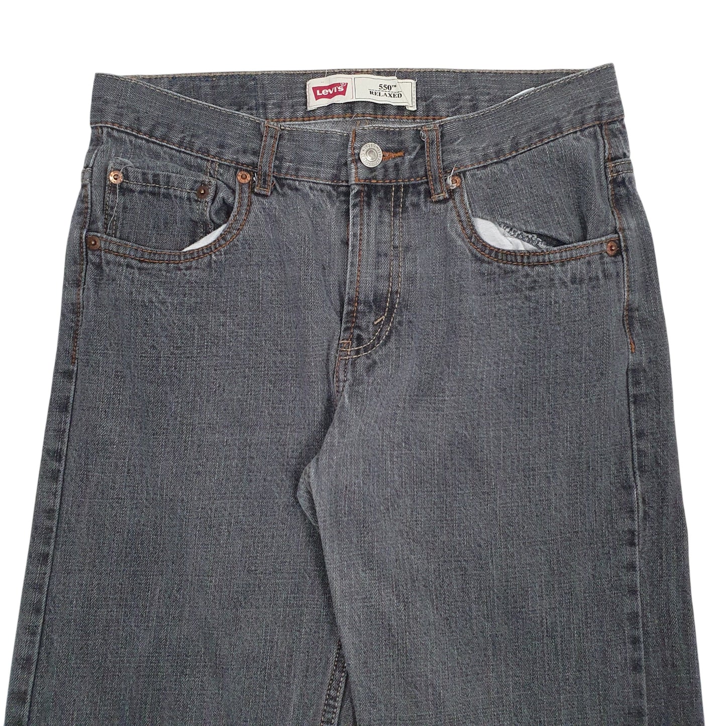 Mens Grey Levis  550 JeansW28 L28