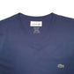 Mens Navy Lacoste  Short Sleeve T Shirt