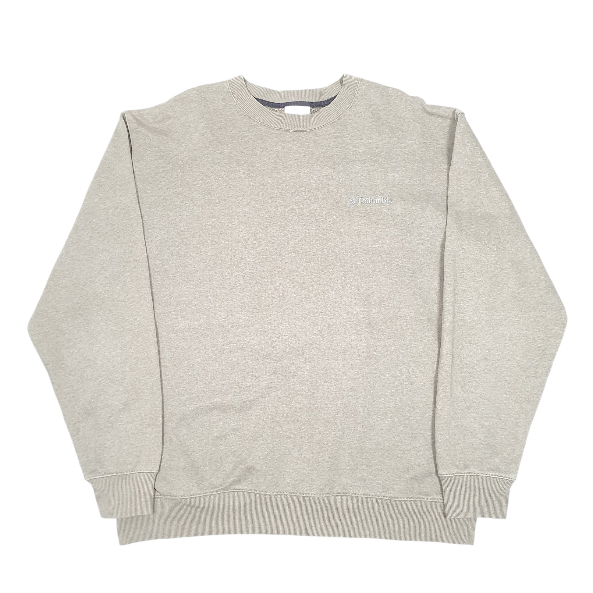 Mens Khaki Columbia Sportswear  Crewneck Jumper