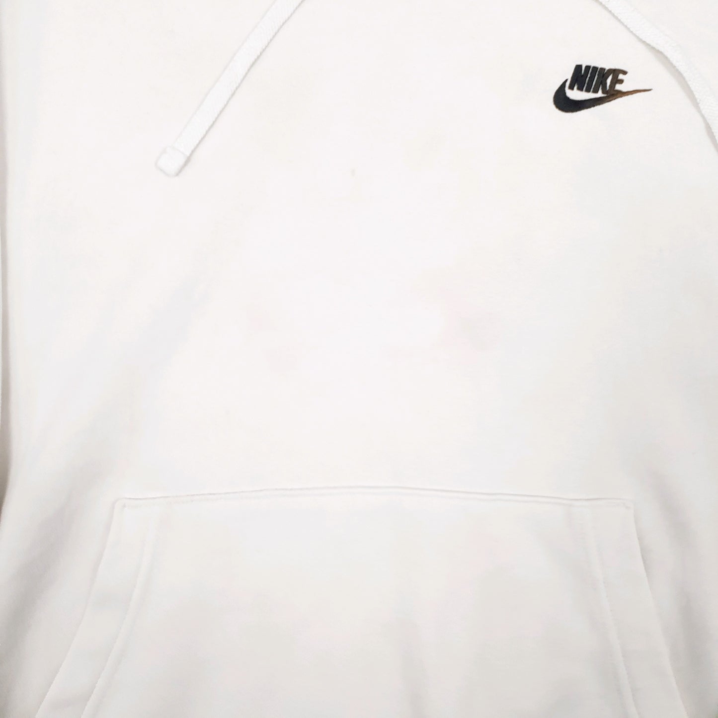 Mens White Nike  Hoodie Jumper
