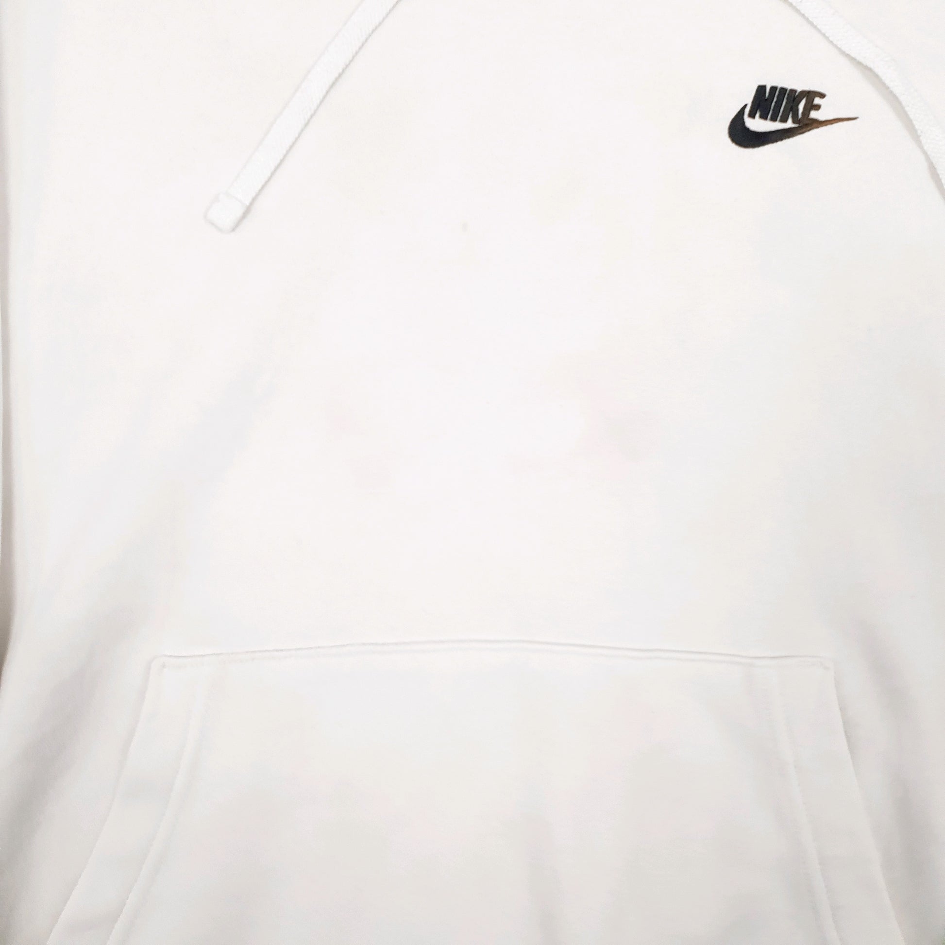 Mens White Nike  Hoodie Jumper
