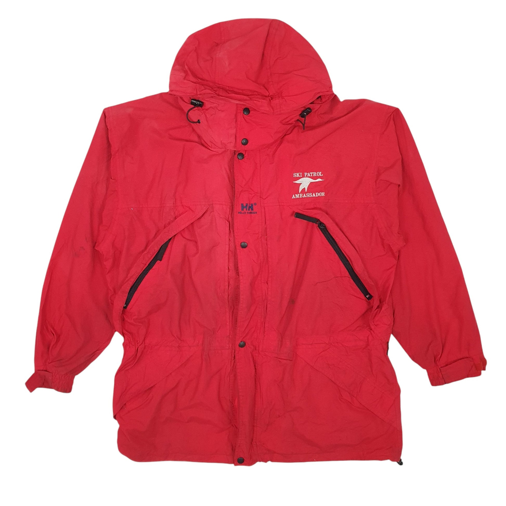 Mens Red Hello Hansen Ski Patrol Ambassador  Coat