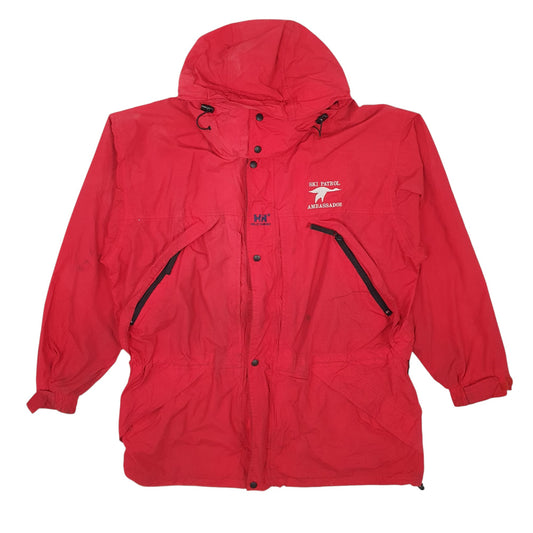 Mens Red Hello Hansen Ski Patrol Ambassador  Coat
