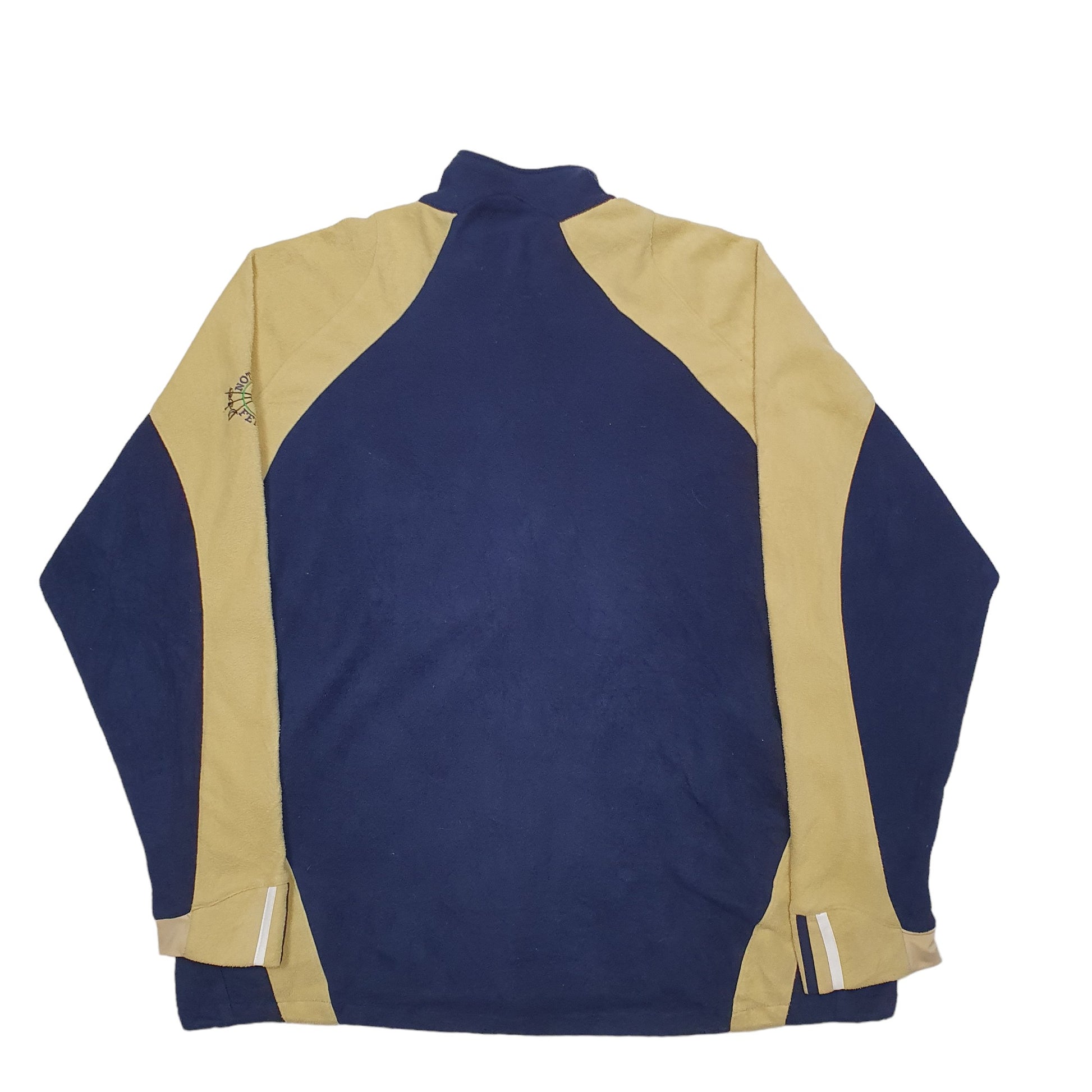 Mens Navy Adidas  Full Zip Jumper