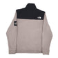 Mens Grey The North Face  Quarter Zip Jumper