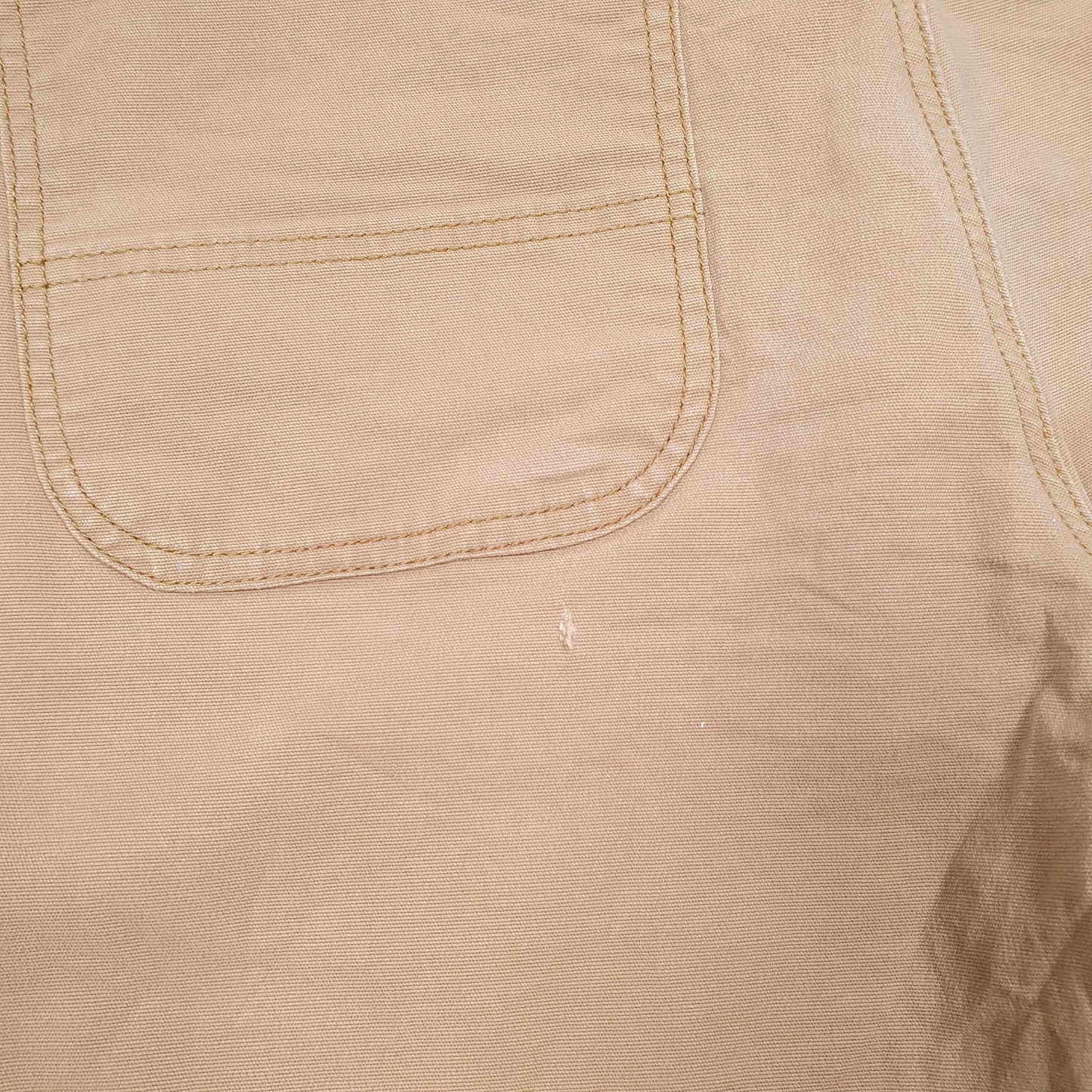 Mens Tan Carhartt Workwear Relaxed Carpenter Shorts