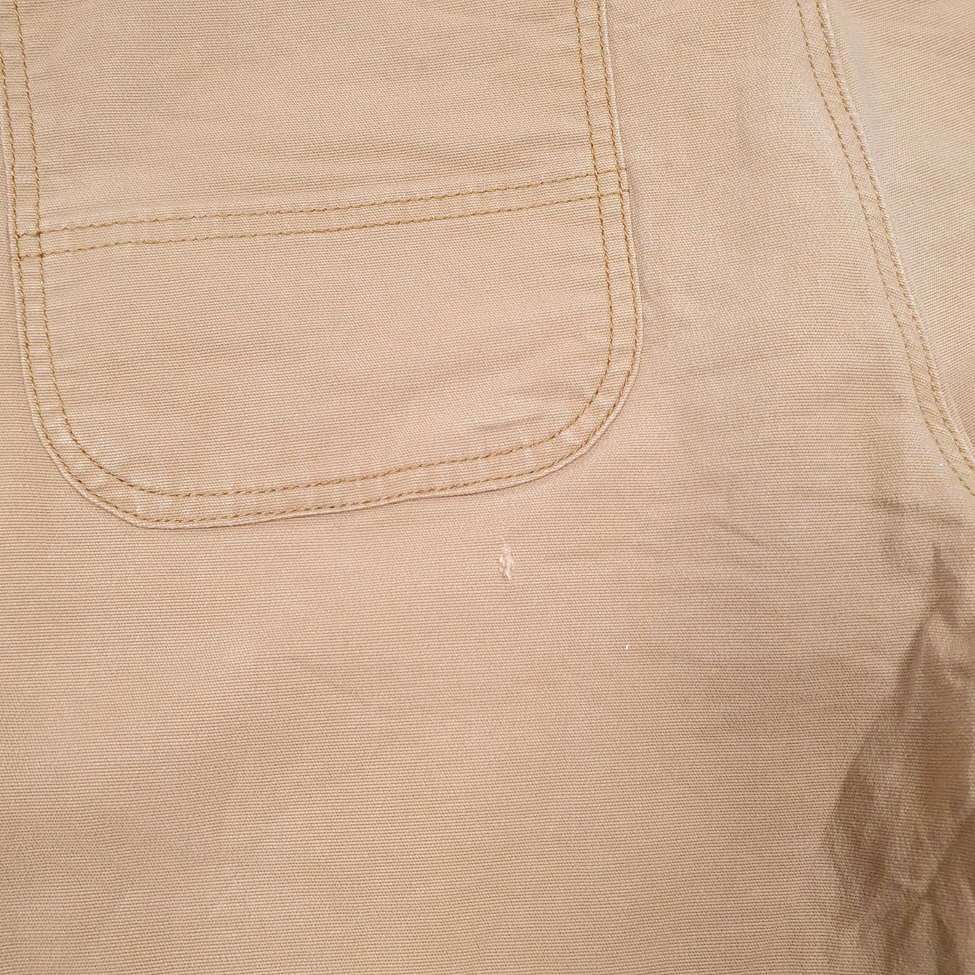 Mens Tan Carhartt Workwear Relaxed Carpenter Shorts