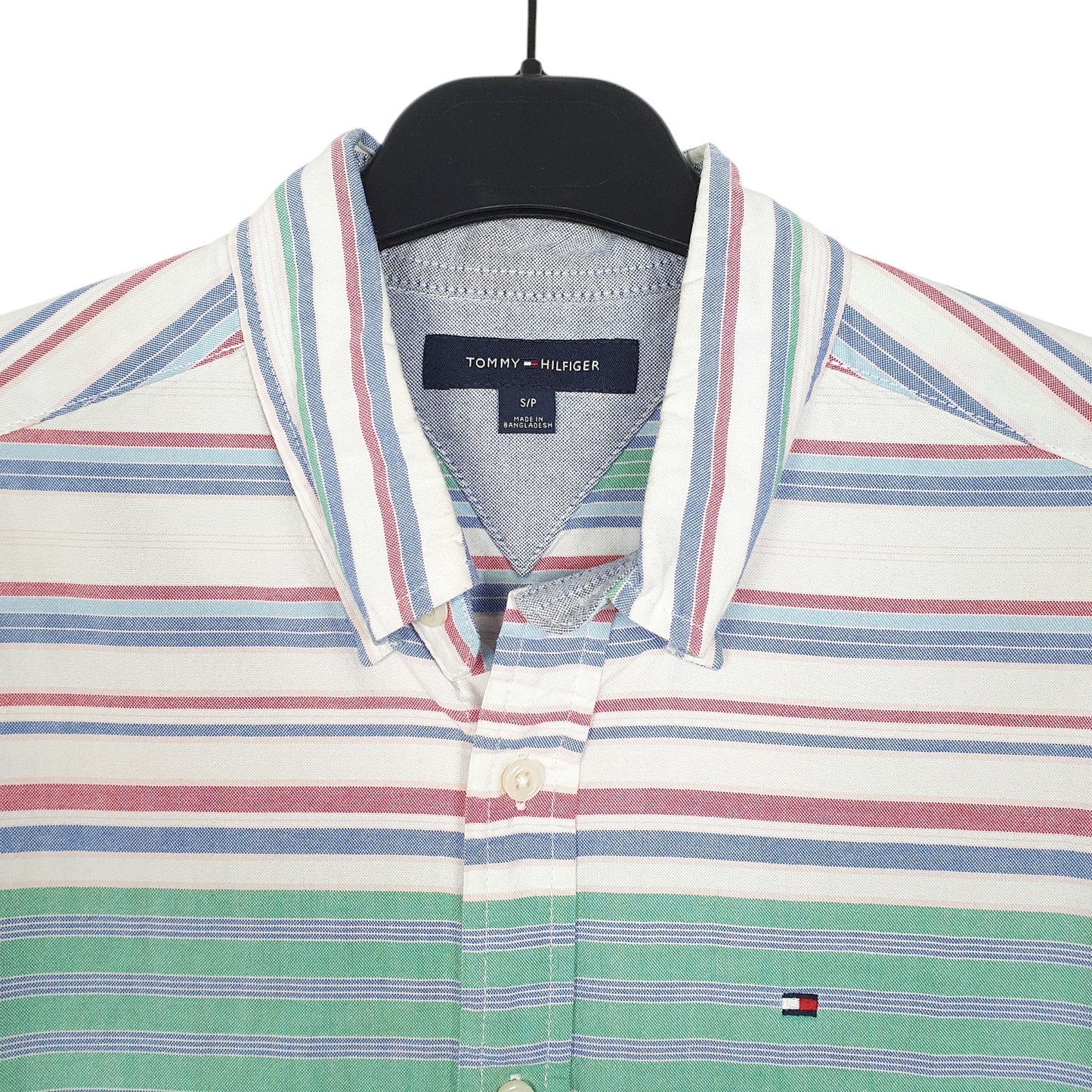 Mens White Tommy Hilfiger  Short Sleeve Shirt