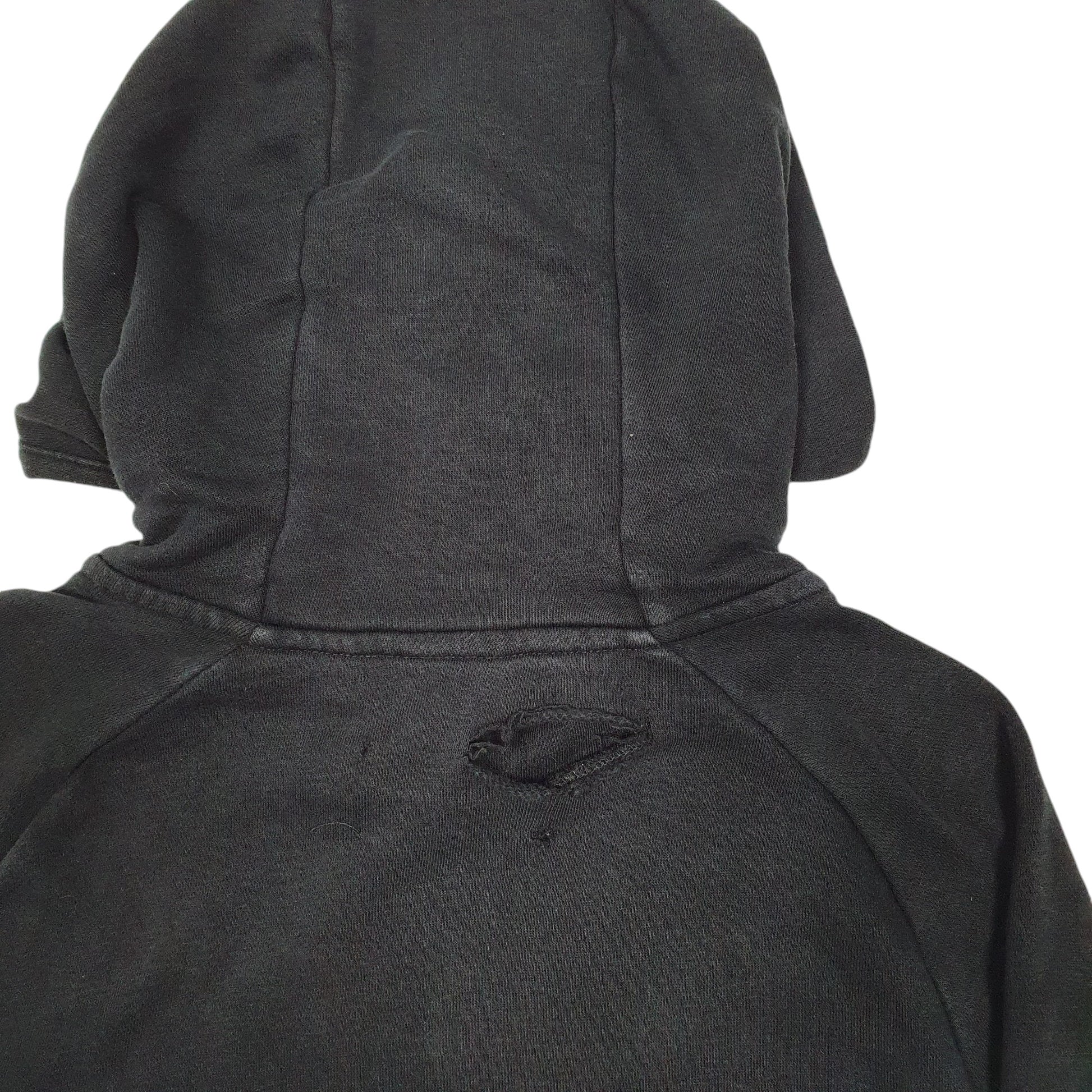 Mens Black Nike Air Jordan Basketball Spellout Hoodie Jumper
