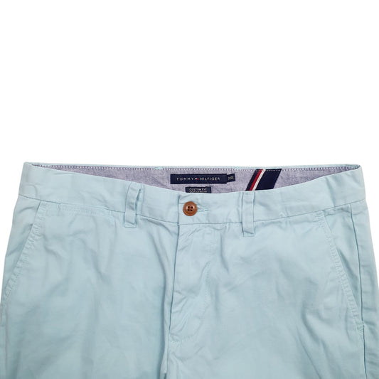 Mens Blue Tommy Hilfiger  Chino Trousers