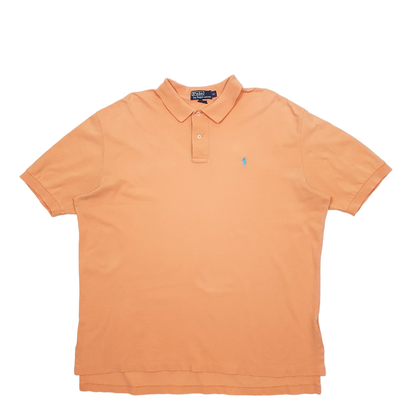 Mens Orange Polo Ralph Lauren  Short Sleeve Polo Shirt