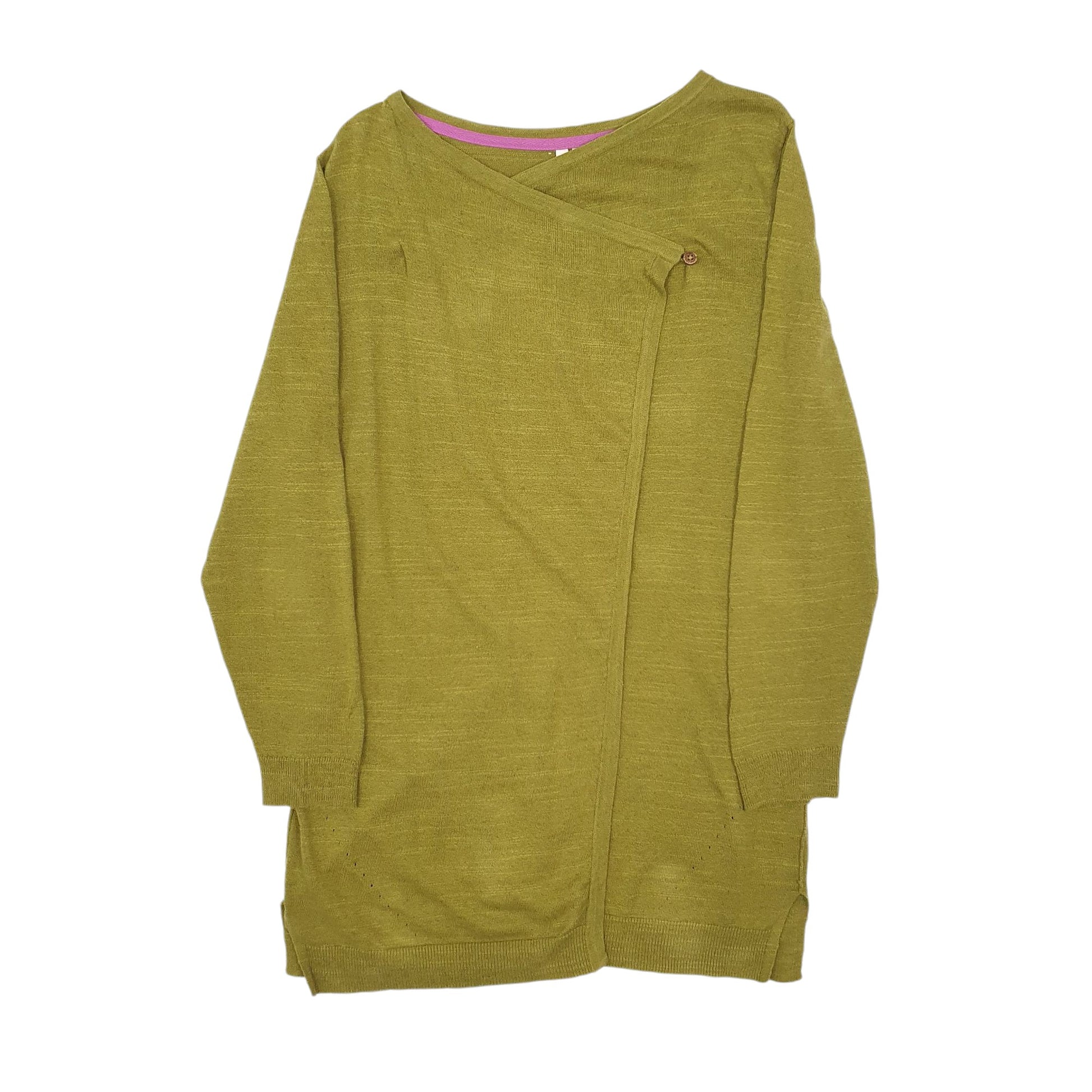 Womens Green White stuff Blouse Long Sleeve T Shirt