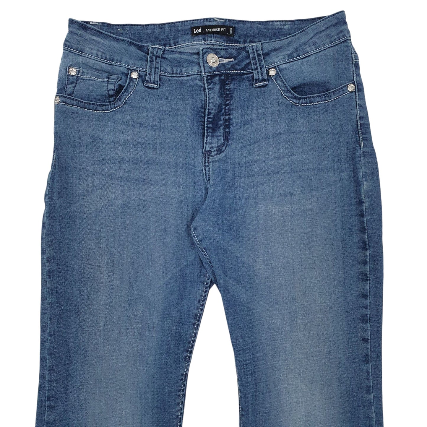 Womens Blue Lee  Midrise Fit JeansW30 L32