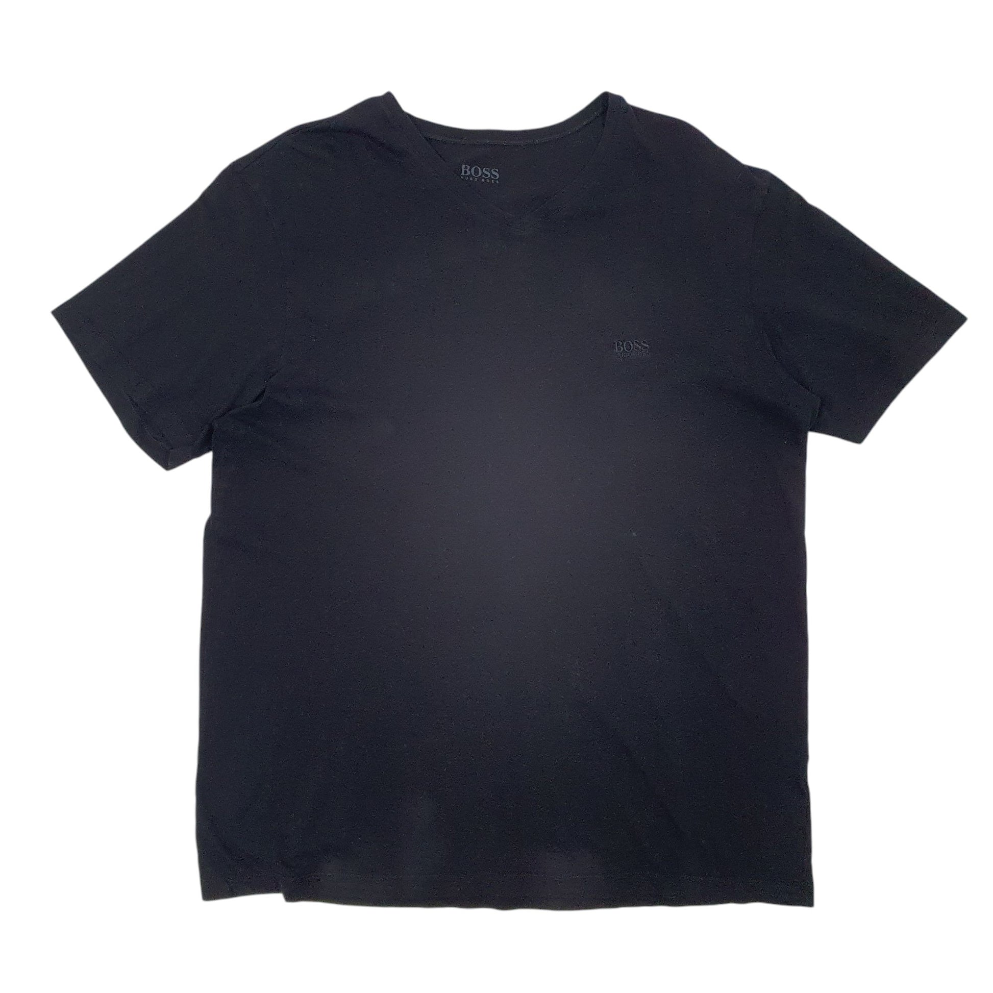 Mens Black Hugo Boss  Short Sleeve T Shirt