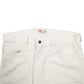 Mens White Levis 514 Corduroy Trousers