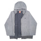 Mens Grey Nike Hoodie Full Zip Jumper
