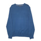 Mens Blue Nautica Knit Crewneck Jumper