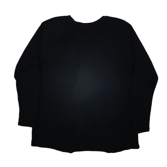 Mens Black Dickies  Long Sleeve T Shirt
