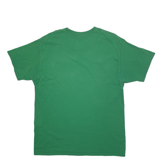 Mens Green Champion  Short Sleeve T Shirt