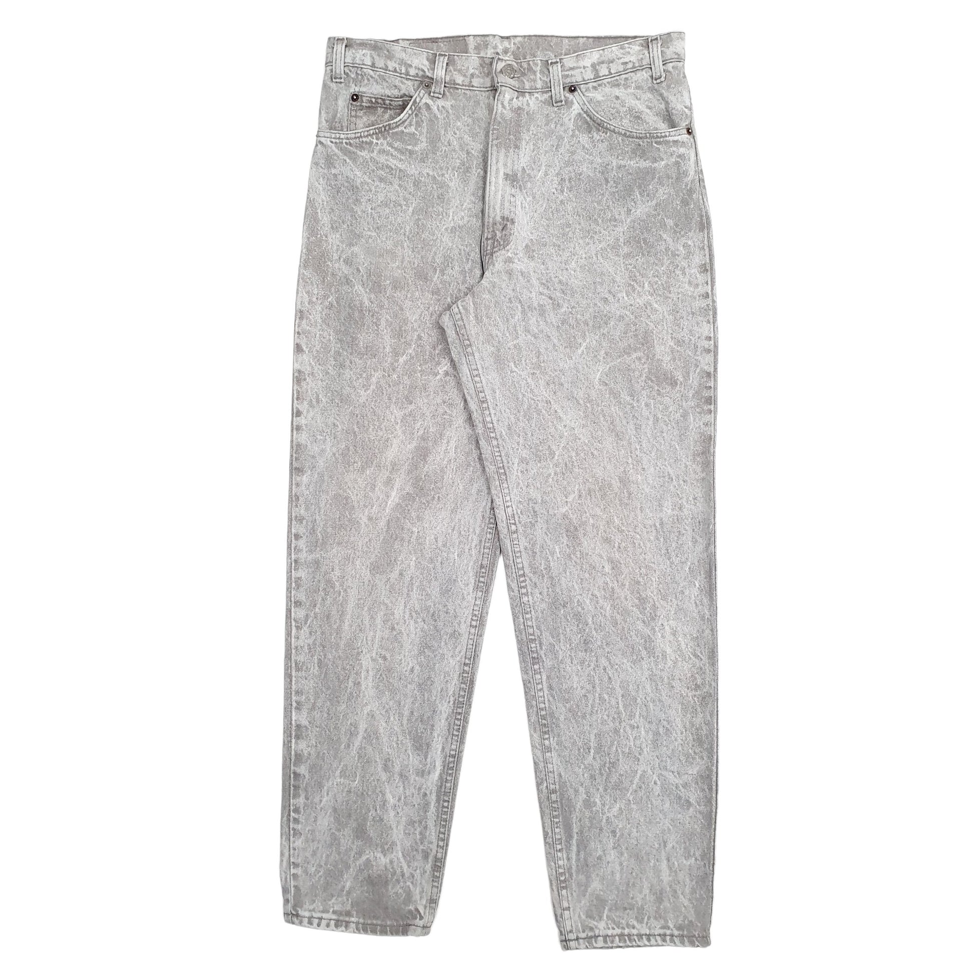 Mens Grey Levis  550 JeansW34 L32