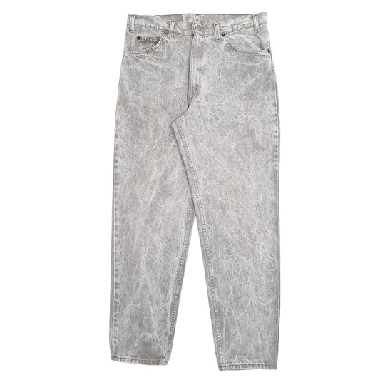 Mens Grey Levis  550 JeansW34 L32